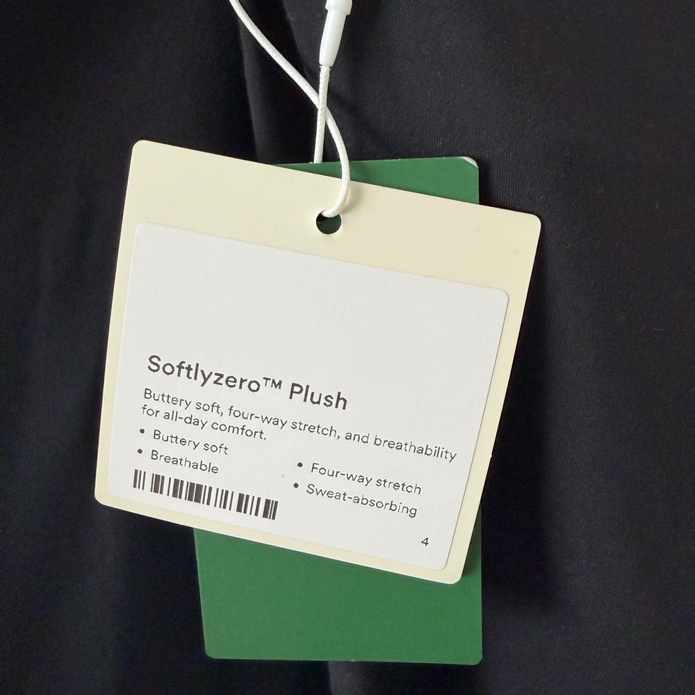 NWT HALARA SoftlyZero Plush Backless Active Dress-Easy Peezy Edition (Black | S) - Picture 4 of 9